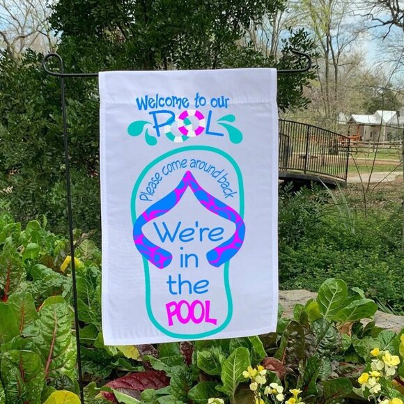 Pool Rules Yard Garden Sign *HP* Good Pool Humor  Motivational sign - Choose one - Picture 2 of 4